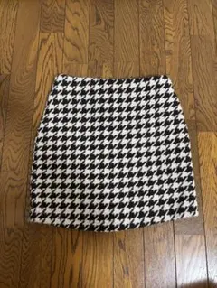 千鳥柄 タイトミニスカート