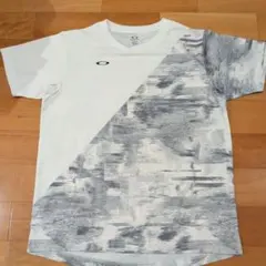 OAKLEY Tシャツ パフォーマンスフィット ホワイト グレー