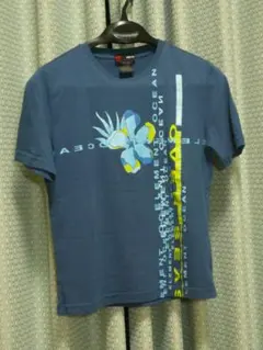 ヴェルサーチスポーツ エレメント オーシャンのTシャツ ブルー
