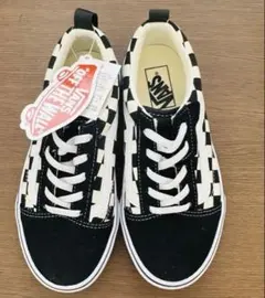 【新品】Vans チェッカー スニーカー　20㎝