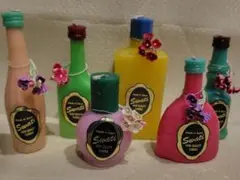 Swati キャンドル 　ボトル　 6個セット