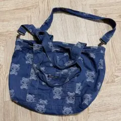 HYSTERIC MINI ダークブルー ショルダーバッグ