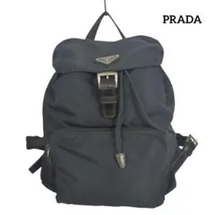 【美品】PRADA プラダ ナイロン リュック バックパック ネイビーのサムネイル