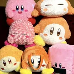 【カービィ部屋を作ろう！】星のカービィ　ワドルディ　ぬいぐるみ　７体　まとめ売り