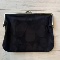 marimekko がま口ポーチ