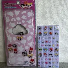 パワーパフガールズ　プチドロップステッカー　タイルシール　セット