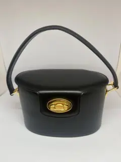 猫ちゃん 様専用　GIANFRANCO LOTTI ブラックハンドバッグ