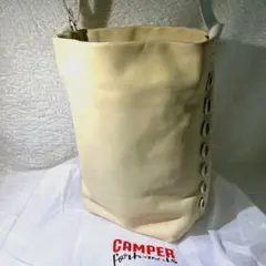 美品　カンペール CAMPER JOINT ショルダーバッグ　レザー　ベージュのサムネイル