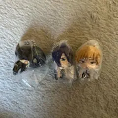 チェンソーマン レゼ編　つまんでつなげてマスコット　レベ、デンジ、ボムの3点