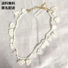 新品未使用⚫ハートのチョーカー　ホワイト