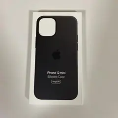 【Apple 純正 】iPhone 12 mini シリコンケース Black
