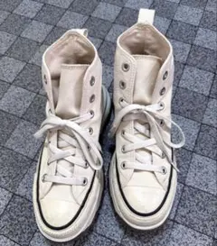 厚底スニーカー コンバース