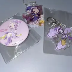 おジャ魔女どれみ　キーホルダー　缶バッジ　瀬川おんぷ