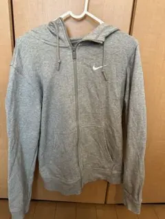 Nike グレー ジップアップパーカー メンズSサイズ