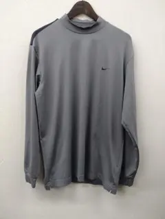 (17) Nike DRI-FIT グレー 長袖Tシャツ L