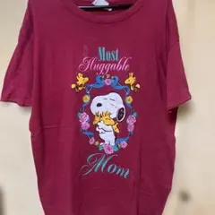 VINTAGE PEANUTS スヌーピーTシャツ L 母の日　USA製