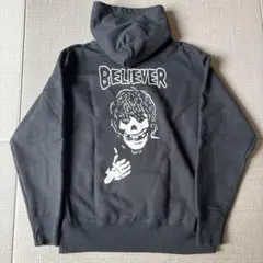 KENYOKOYAMA BELIEVER パーカー 黒 Lサイズ 2026年最新】ken yokoyama パーカーの人気アイテム - メルカリ