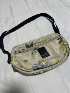 【美品】SUPER HAKKA glänta ミニショルダーバッグ　ベージュ