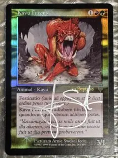 mtg 未開封 人造魔道士 ケフカ 金箔 プレリリース プロモ FOIL fin