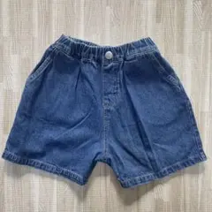 バースデイ MYLITTLEWONDER デニム ハーフパンツ サイズ 90