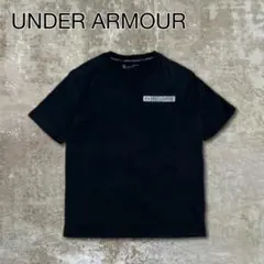 UNDERARMOURアンダーアーマーTシャツ半袖ブラック黒スポーツ古着M