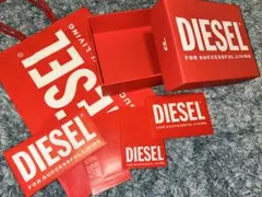 DIESEL ショップ袋・ボックス・カードセット