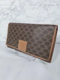 CELINE デニム パリマカダム レザー トリオンフ セリーヌ　二つ折り 財布 CELINE セリーヌ 二つ折り財布 パリマカダム トリオンフ デニム レザー