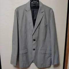 PaulSmith 千鳥格子柄 メンズ2Bテーラードジャケット グレー XL