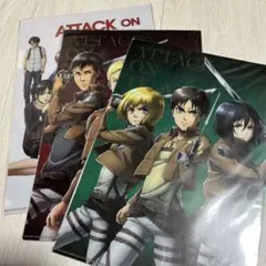進撃の巨人 クリアファイル 別冊少年マガジン 別マガ 付録