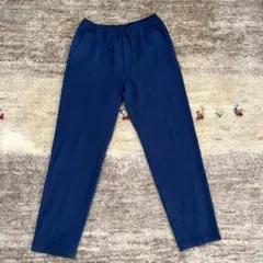 《ユナイテッドアローズ》カジュアル　パンツ　ウエストゴム　ブルー系【L】メンズ