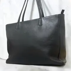 シップス　トートバッグ　ビジネスバッグ　レザー　大容量　肩掛け可　A4サイズのサムネイル