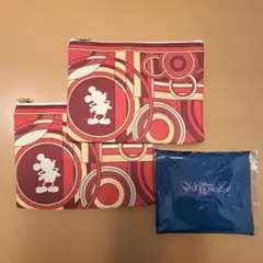 ディズニー ミッキーマウス アメニティポーチセット