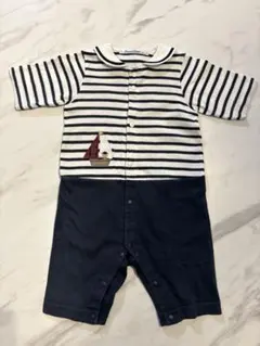 【現行品】ファミリア familiar カバーオール 春夏 マリン サイズ70