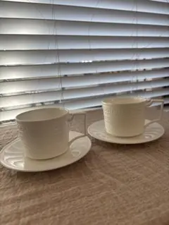 Wedgwood タグリオ ティーカップ&ソーサー 2個セット
