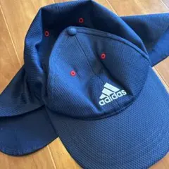 adidas ネイビー メッシュキャップ
