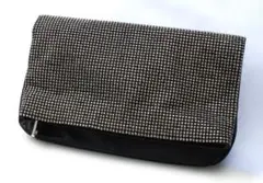 after all アフターオール スタッズ 折りたたみ クラッチバッグ