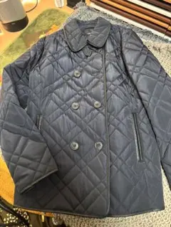 Burberry Brit キルティングジャケット ネイビー - メルカリ