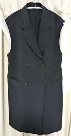 【タグ付き新品】オーバーサイズダブルブレストベスト GU Mサイズ