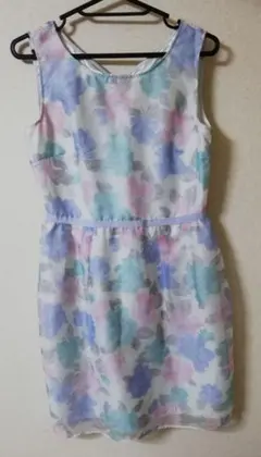 プロポーション ボディドレッシング 花柄ワンピース パーティー 二次会