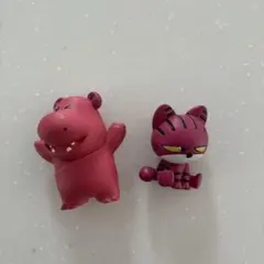 たべっ子どうぶつのかばとねこ ガチャガチャ