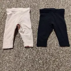 H&M オーガニックコットン パンツ 2枚セット