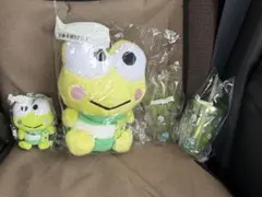 サンリオ 平成レトロ けろっぴ サンリオクロック ぬいぐるみ 2点セット