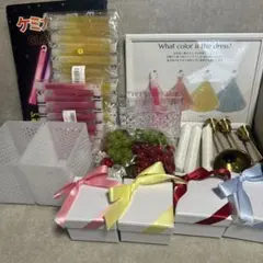⭐︎結婚式⭐︎ドレス色当て⭐︎オシャレ投票箱セット 