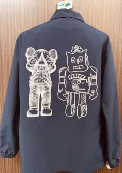 KAWS+WARHOLコーチジャケット NAVY