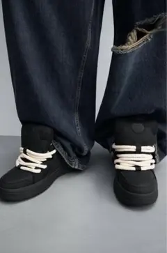 ZARA メンズ ROPE SKATE TRAINERS サイズ40