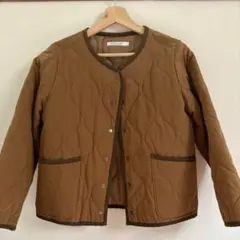 SUN VALLEY キルティングジャケット ブラウン