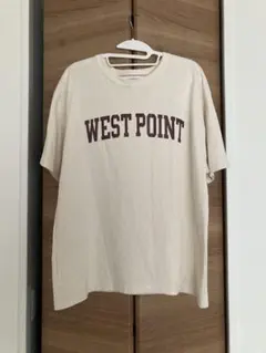 試着のみChampion 生成り　アイボリー　Tシャツ Lサイズ