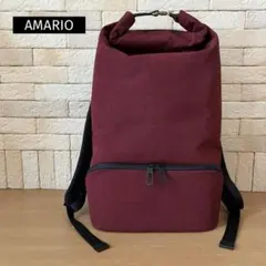 [新品] AMARIO BP15ガジェット系バックパック ボルドーユニセックスのサムネイル