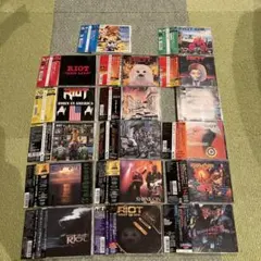 Riot 国内盤帯付CD１７枚セット