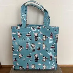 【新品】familiar マリン柄トートバッグ